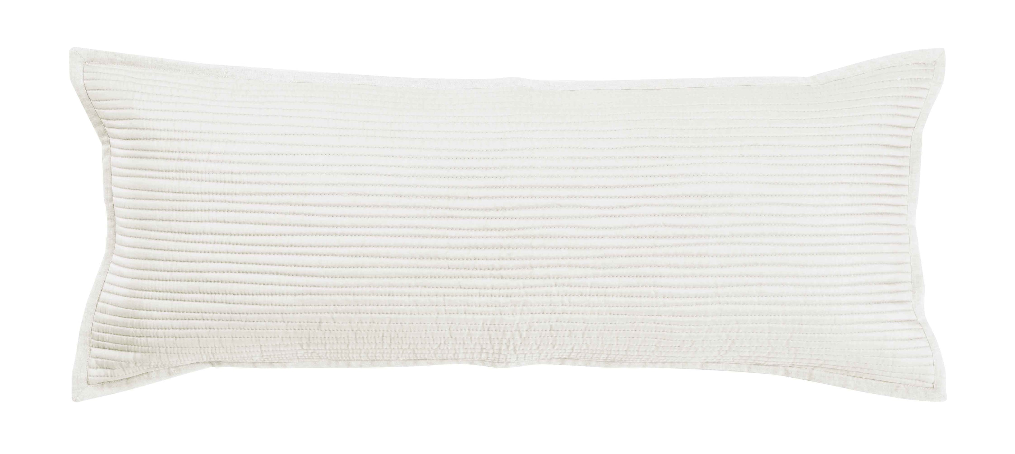 COLE LUMBAR SHAM SOFT SILVER