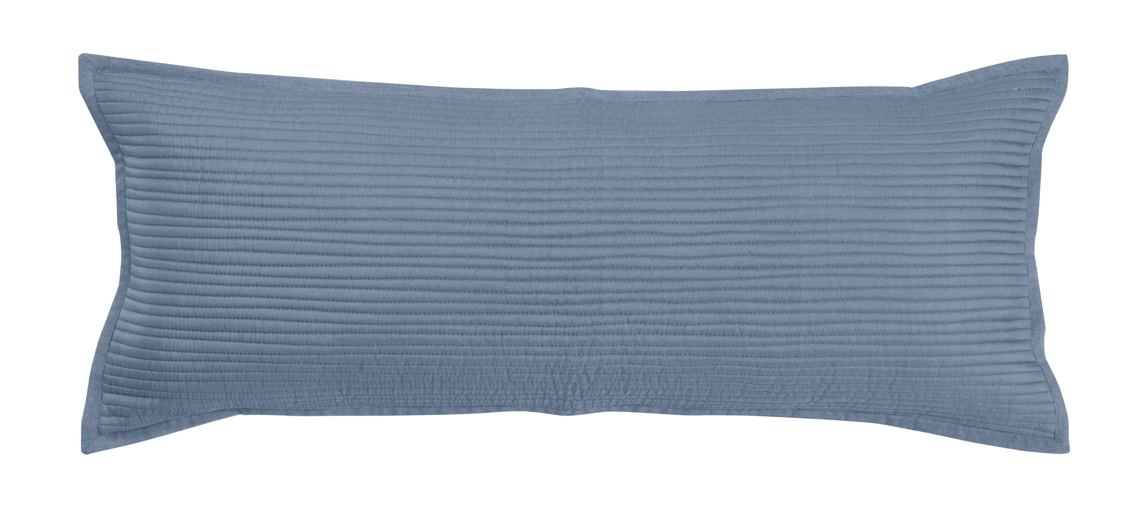 COLE LUMBAR SHAM OCEAN BLUE