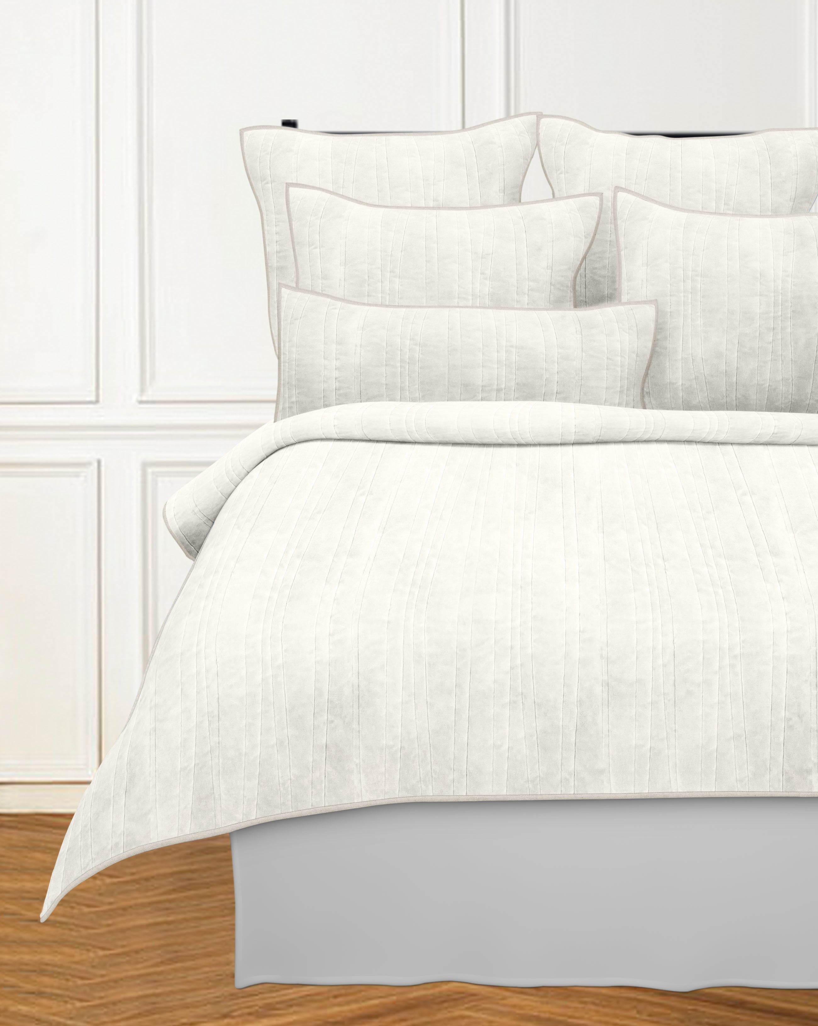 CEDAR KING QUILT CREAM