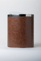 Cognac Tissue Box - Brushed Brass