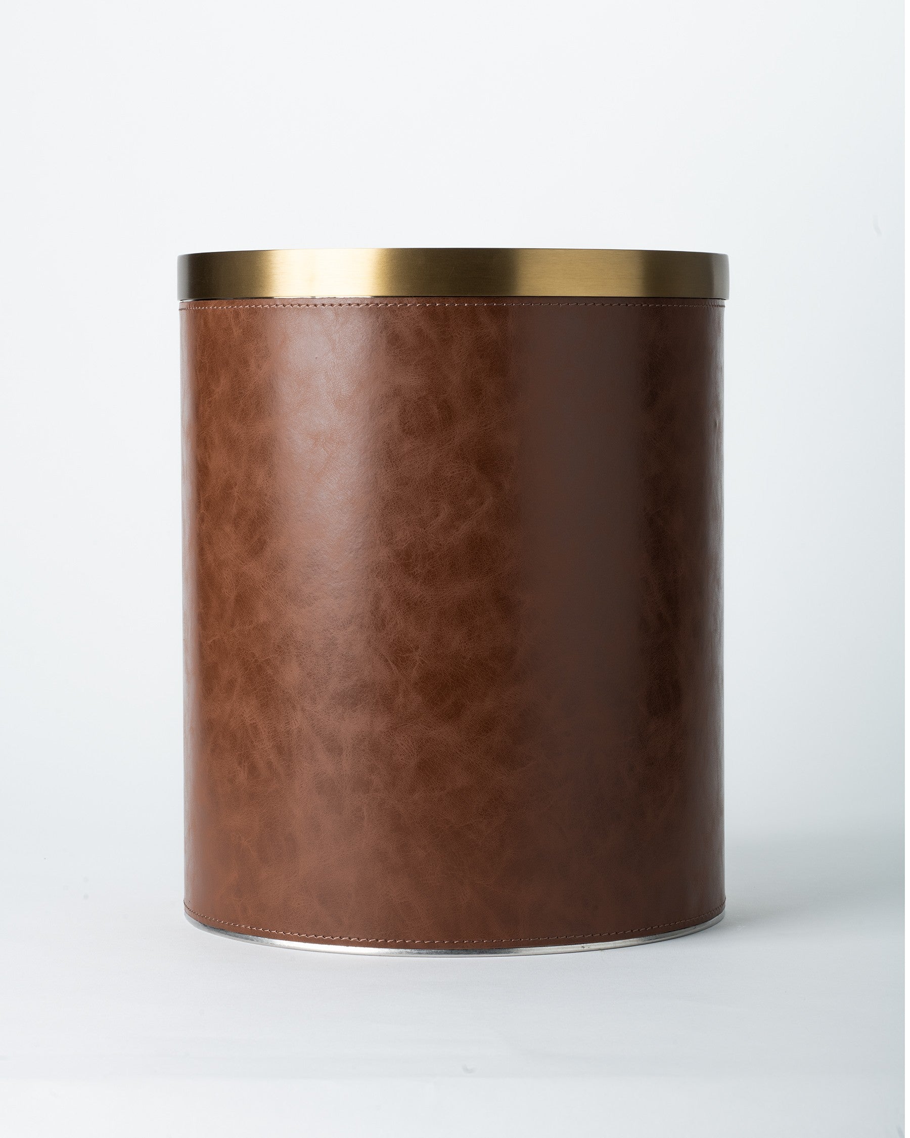 Cognac Bin - Brushed Brass
