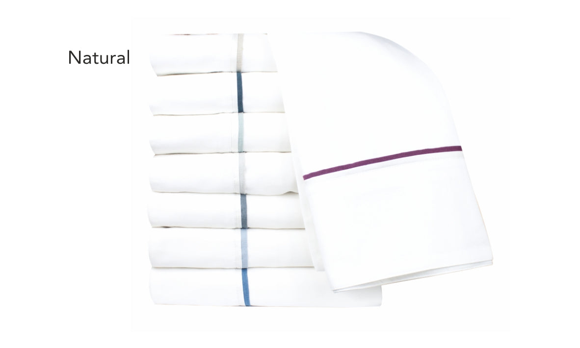 DANIEL KING PILLOWCASES NATURAL