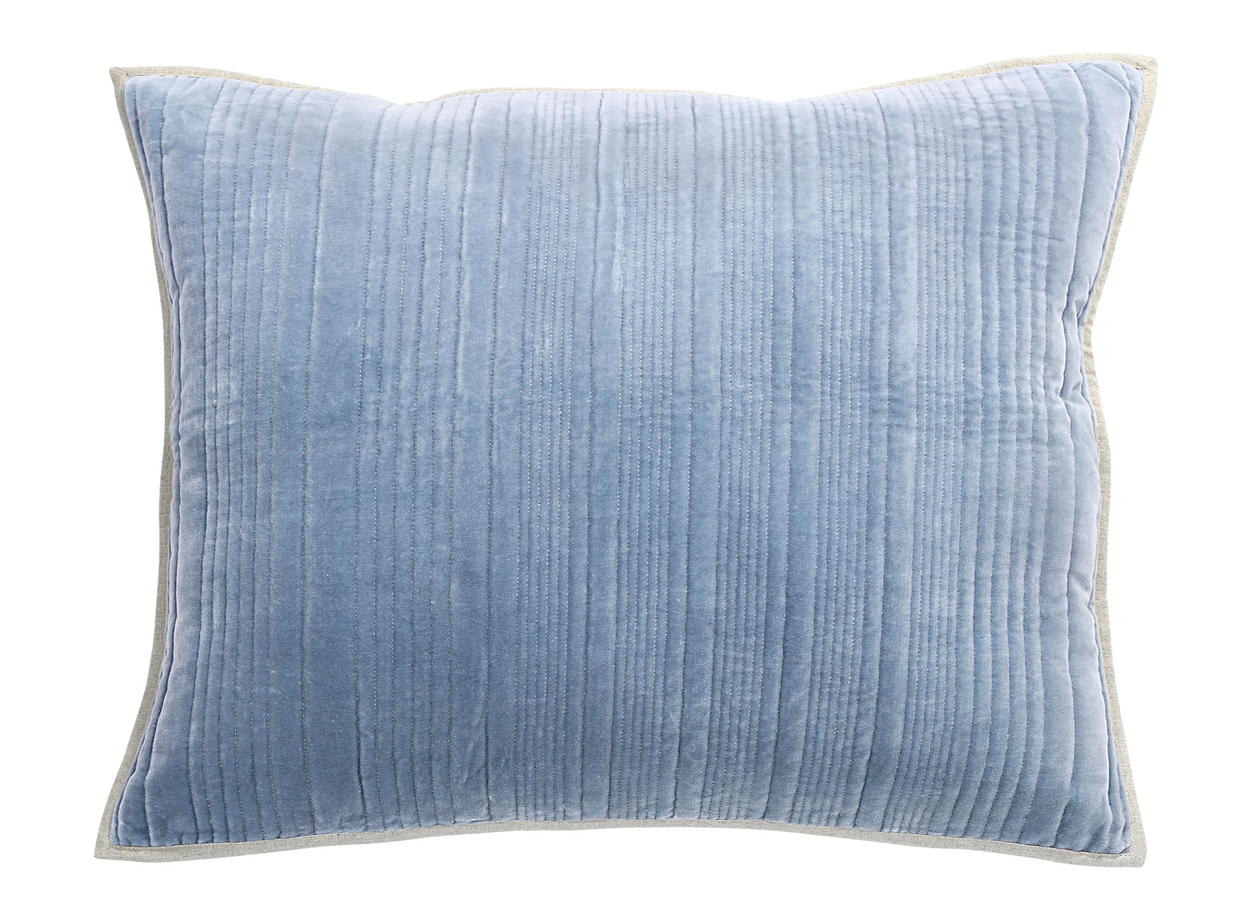 ELIJAH DUTCH EURO SHAM OCEAN BLUE