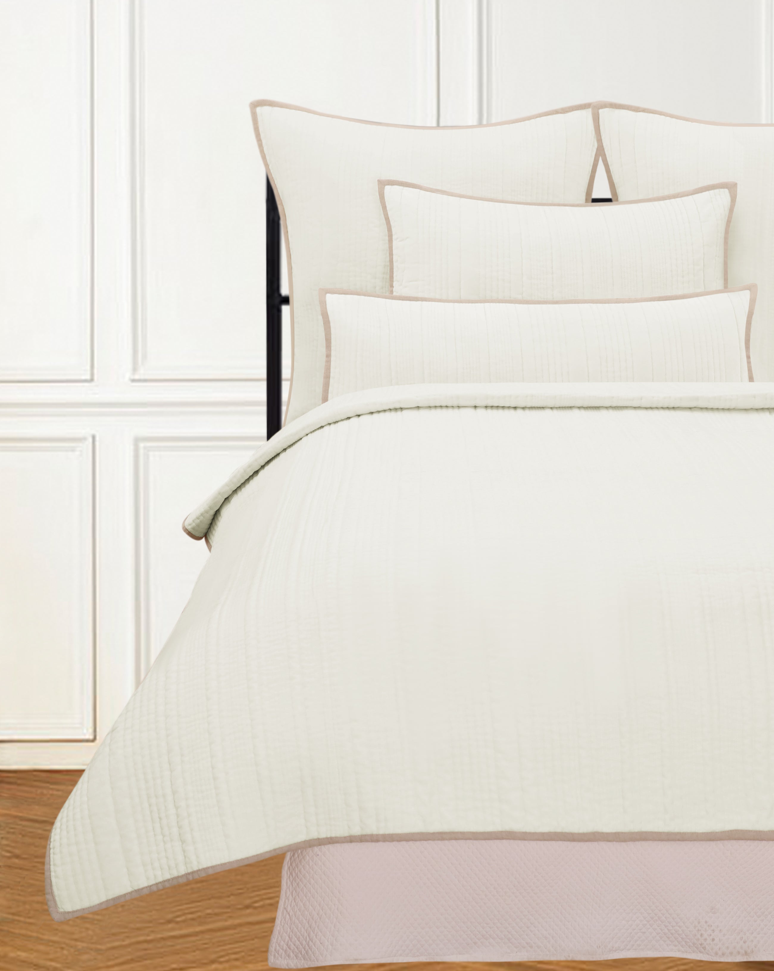 ELIJAH KING QUILT CREAM