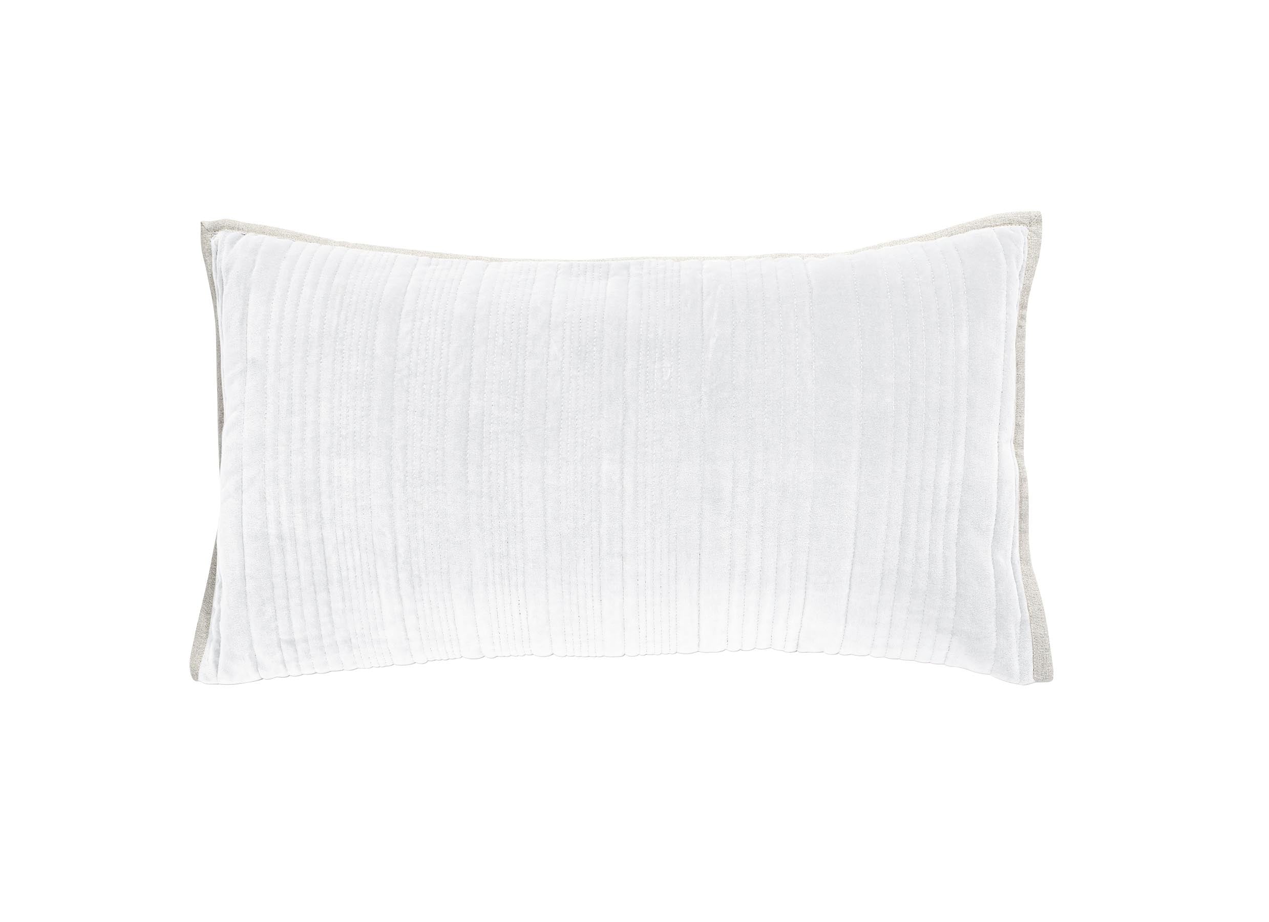 ELIJAH LUMBAR SHAM WHITE