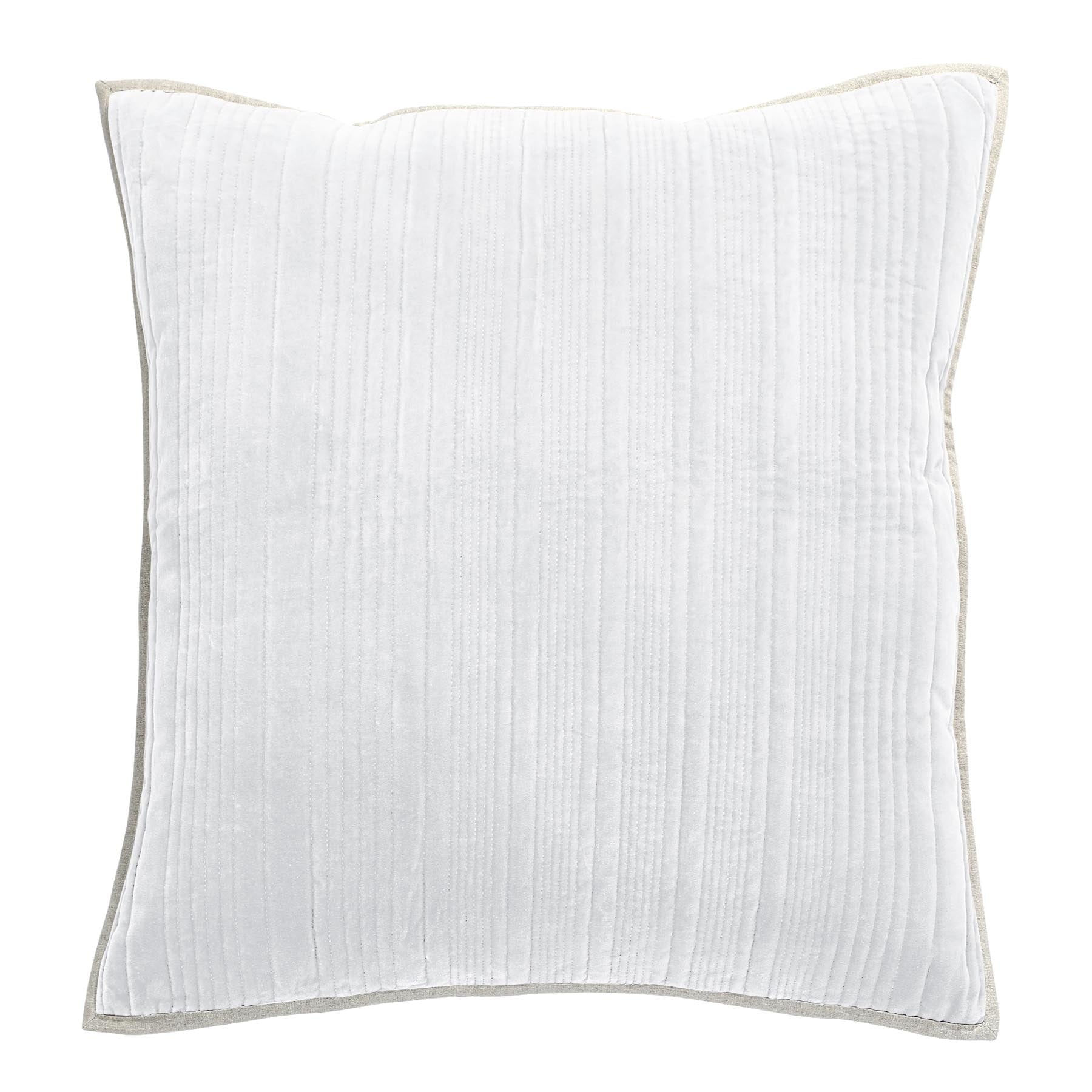 ELIJAH EURO SHAM WHITE