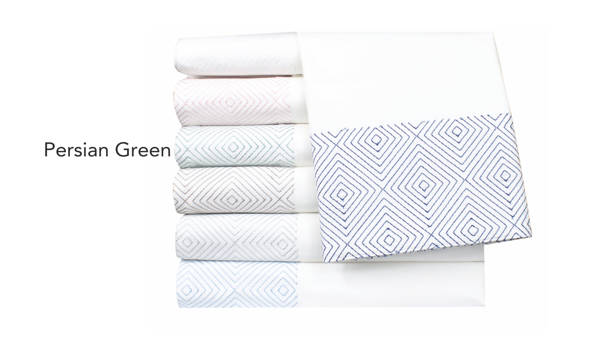 EVAN TWIN SHEET SET PERSIAN GREEN
