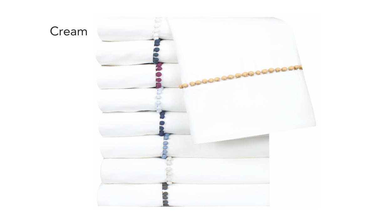 GRACE CAL KING SHEET SET CREAM