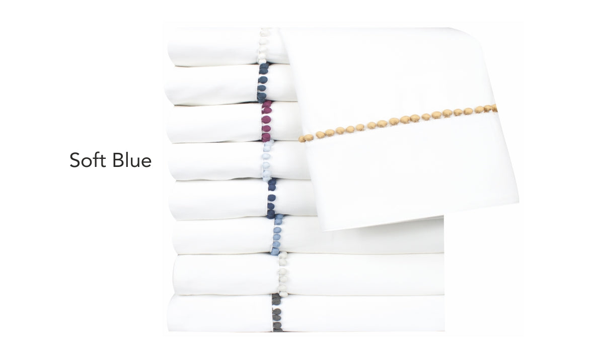 GRACE STANDARD PILLOWCASES SOFT BLUE