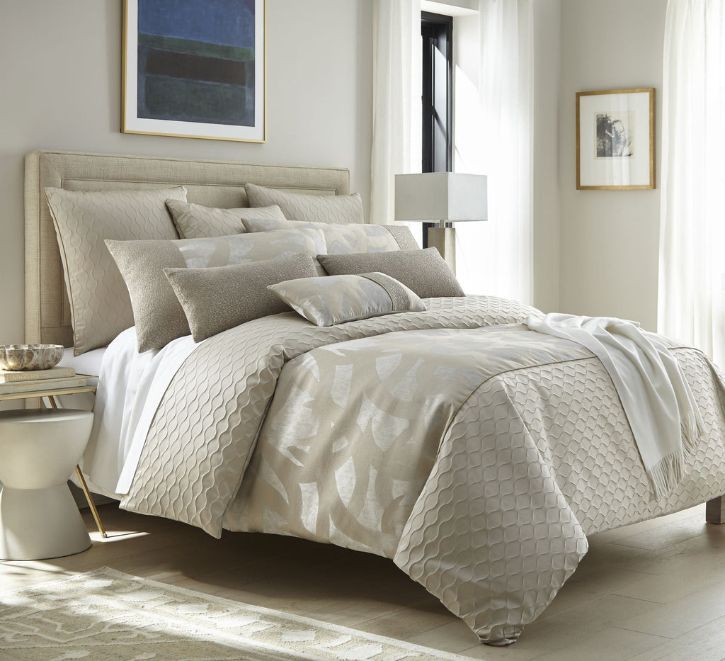 Montecito Duvet Cover - Icy Gray - King
