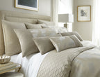 Tribeca Sham - Tan-White - Queen