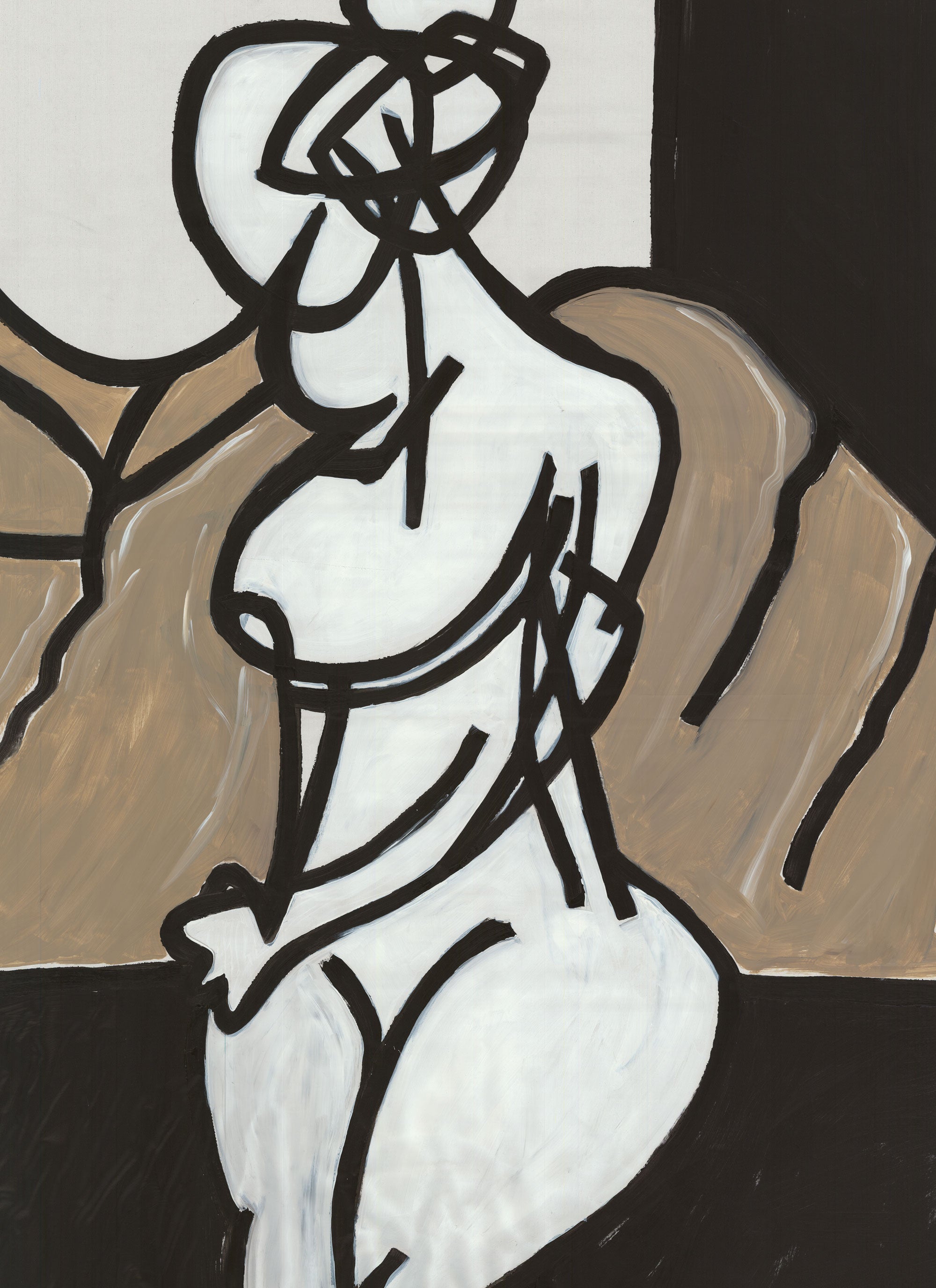 NUDE STUDY IN BLACK & WHITE