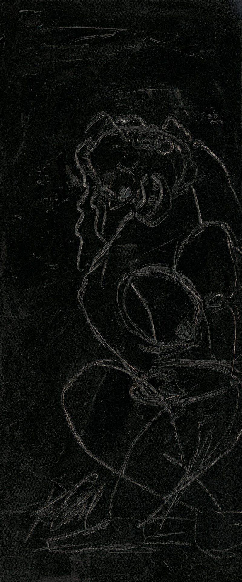 NUDE STUDY IN RELIEF VIII