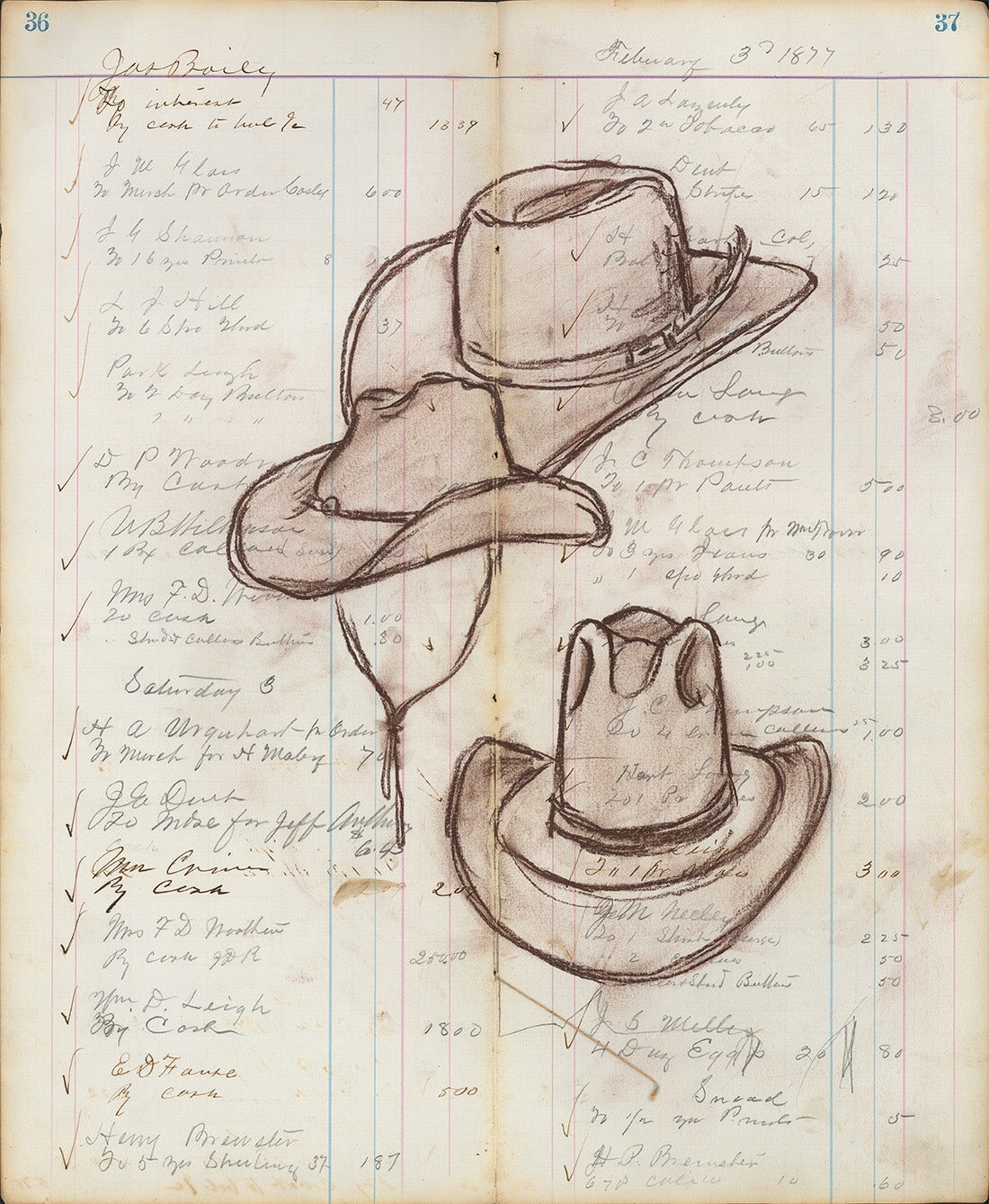 HAT STUDIES-SEPIA IV