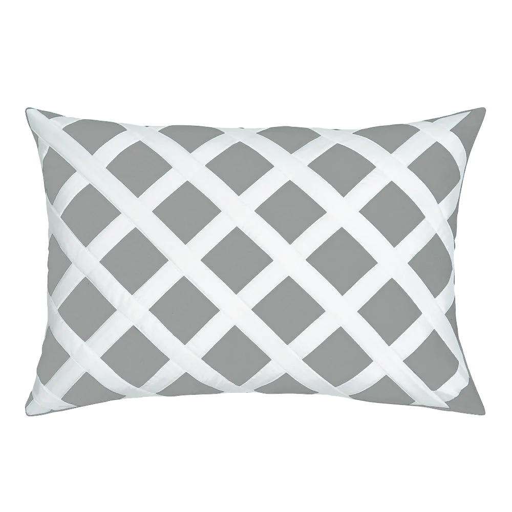 LACHLAN 16X22 PILLOW GREY