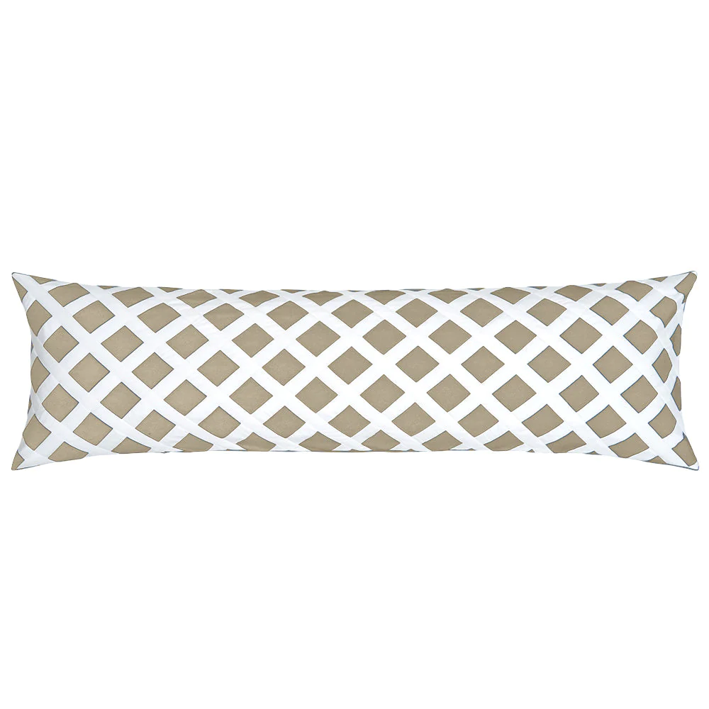 LACHLAN BODY PILLOW BEIGE
