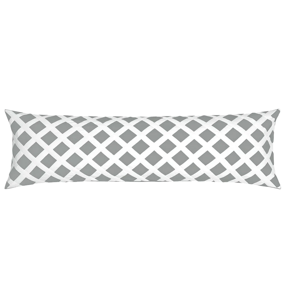 LACHLAN BODY PILLOW GREY