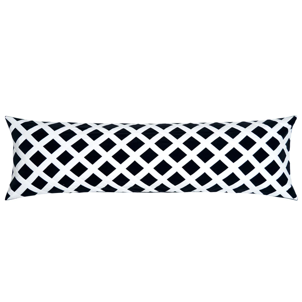 LACHLAN BODY PILLOW BLACK