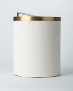 Linen Loom Bin - Brushed Brass