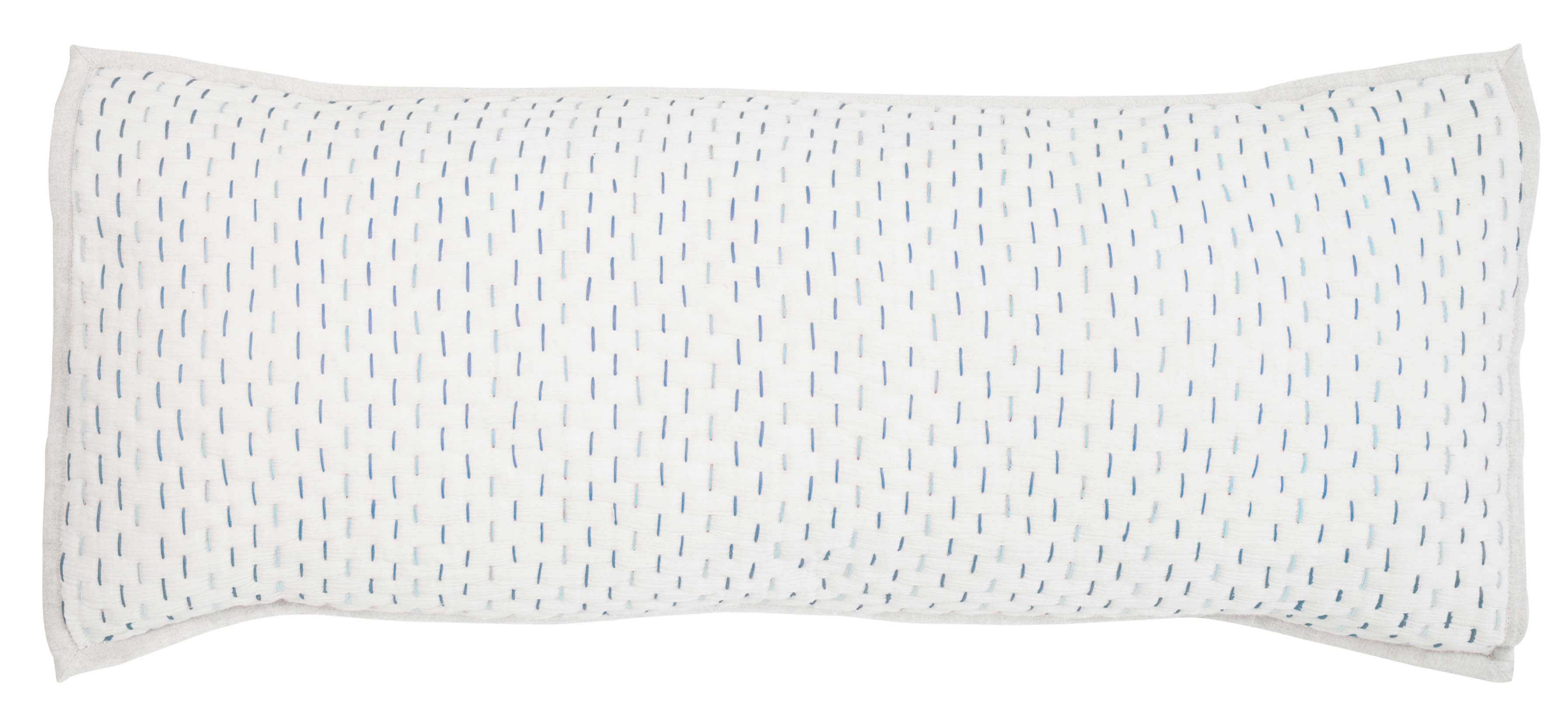 MAYA LUMBAR SHAM SHADES OF BLUE