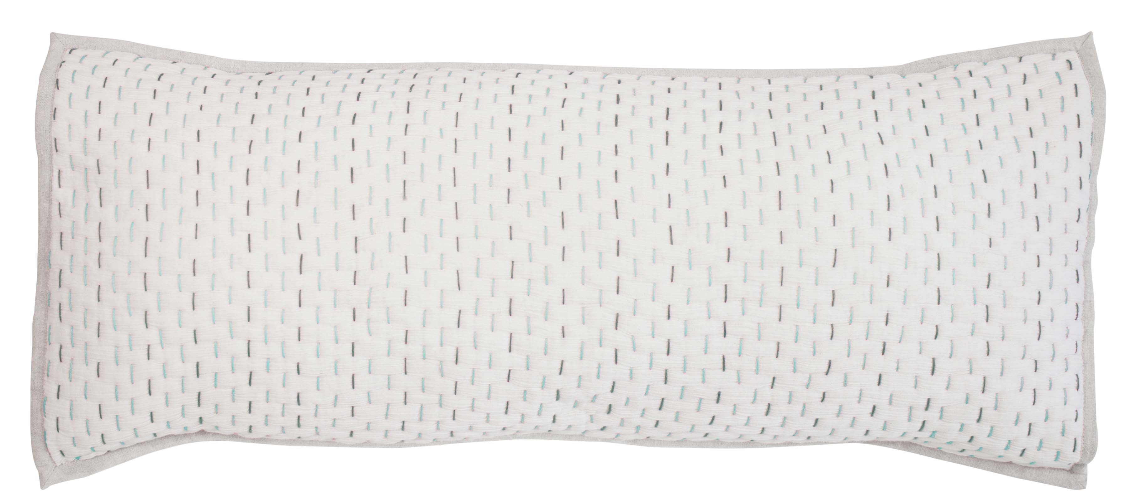 MAYA LUMBAR SHAM SHADES OF PERSIAN GREEN