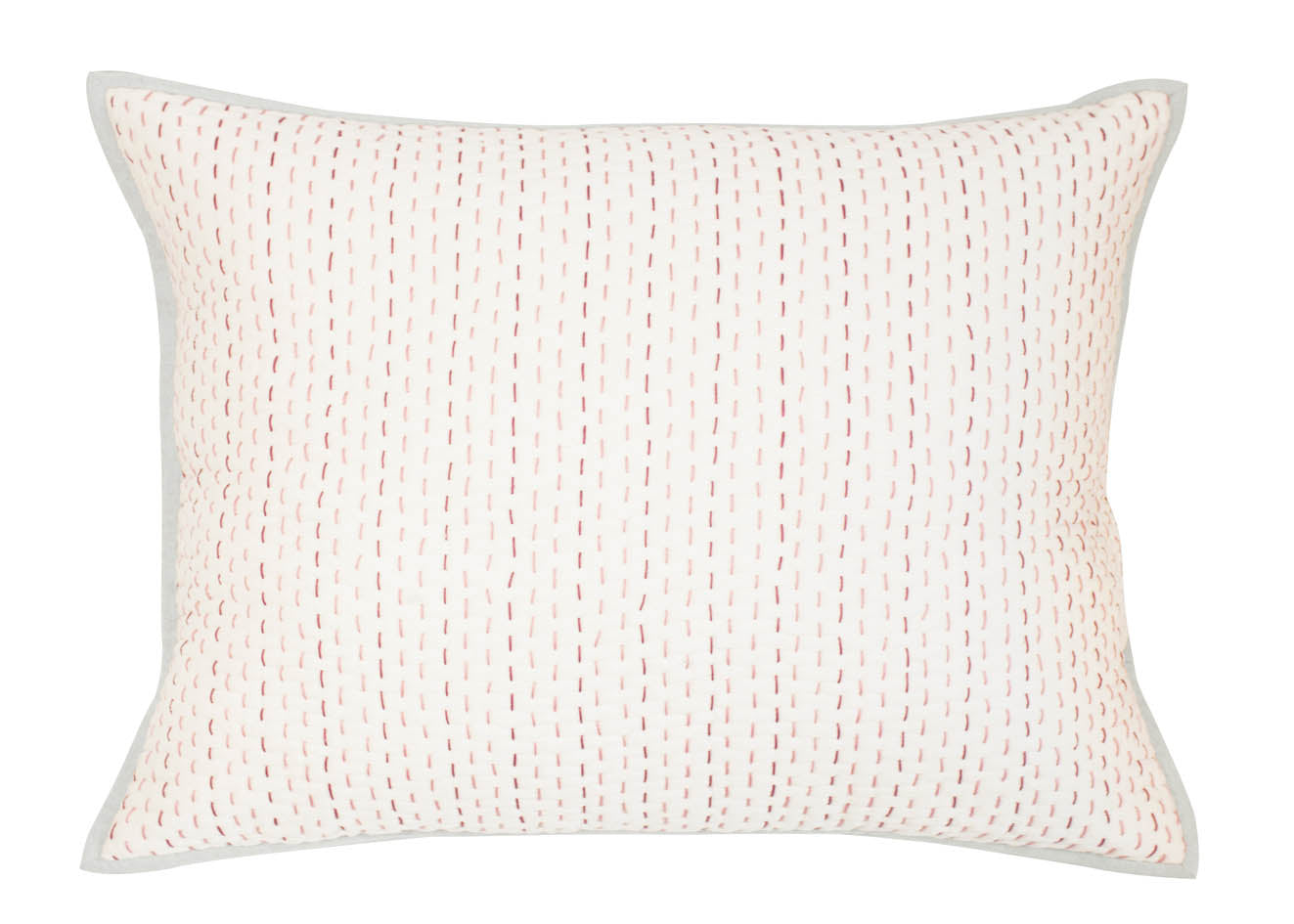 MAYA STANDARD SHAM SHADES OF ROSE QUARTZ