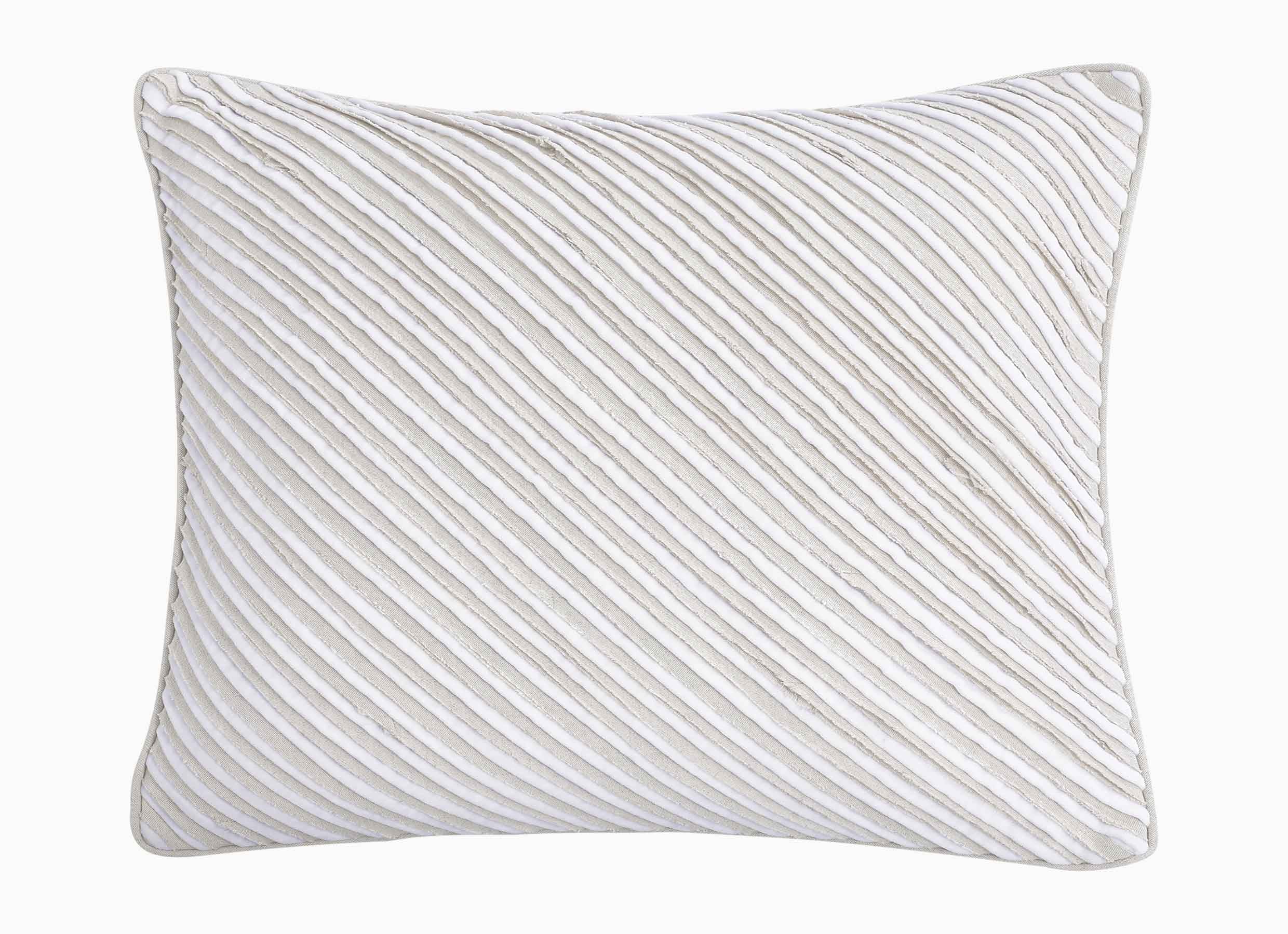 MICAH DUTCH EURO SHAM BLACK & NATURAL