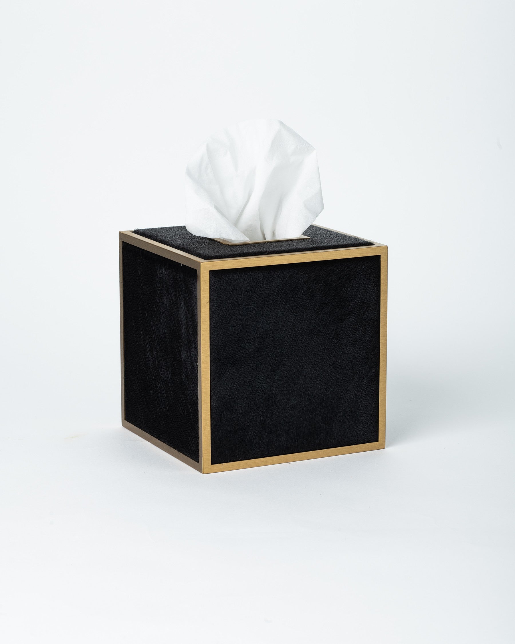 Alabaster Croc Square Box