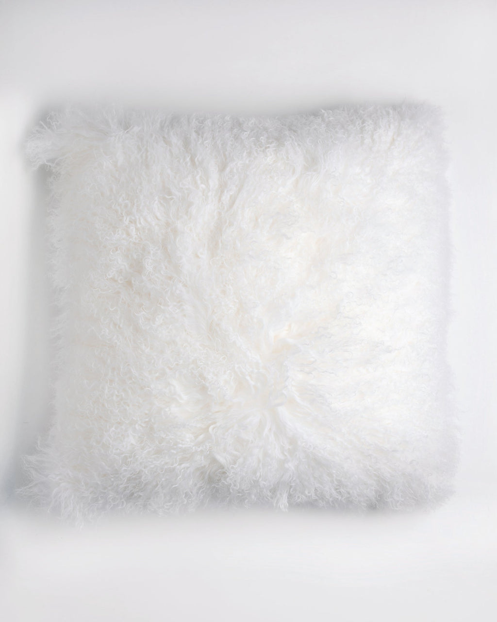 Mongolian Sheep Skin Euro - Black