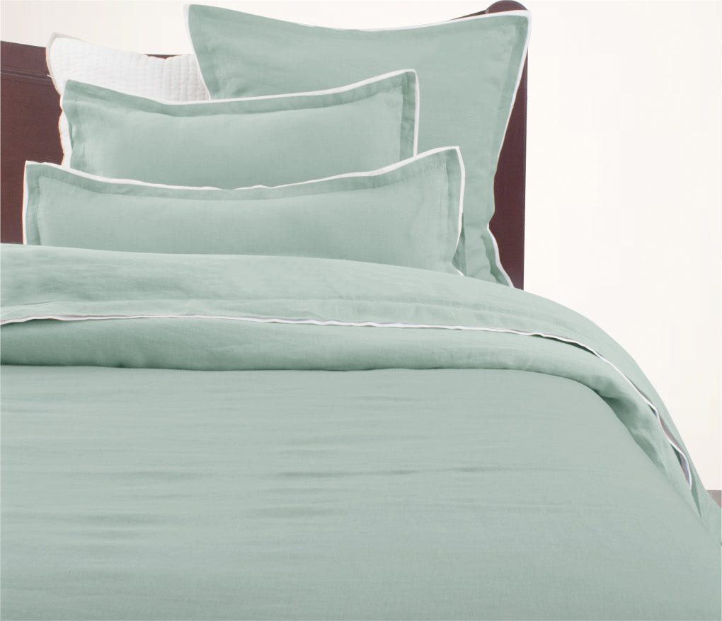 NOLAN TWIN DUVET SOFT PERSIAN GREEN