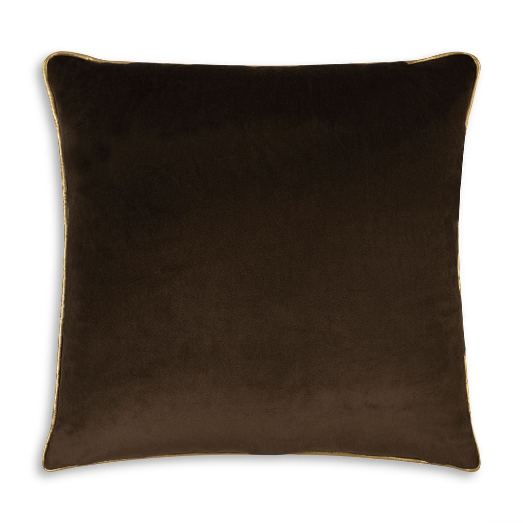 Noah Chocolate Gold Pillow