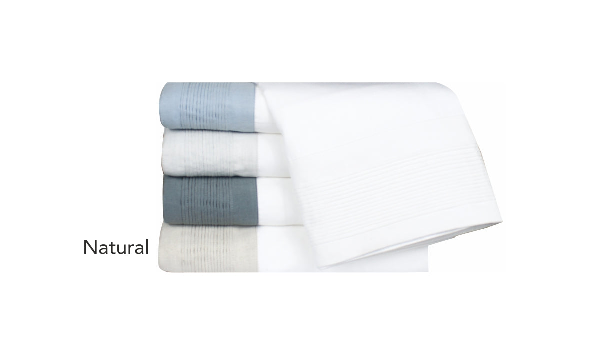 OLIVER KING SHEET SET NATURAL