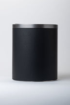 Onyx Weave Bathroom Accessory Set - Brushed Black