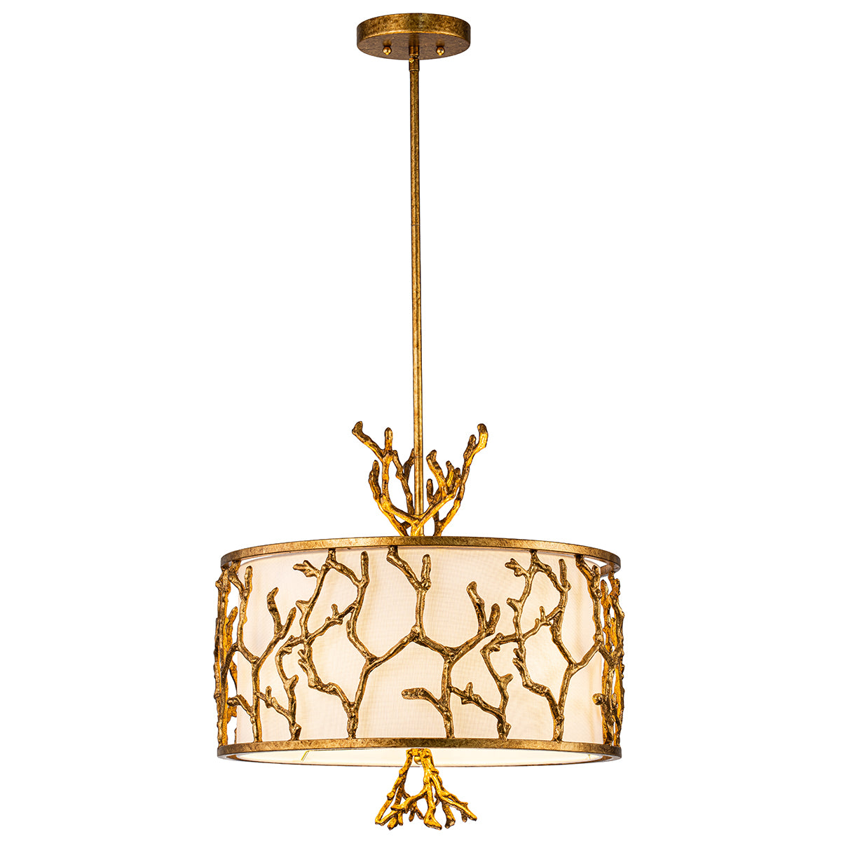 THE CORAL CHANDELIER GOLD