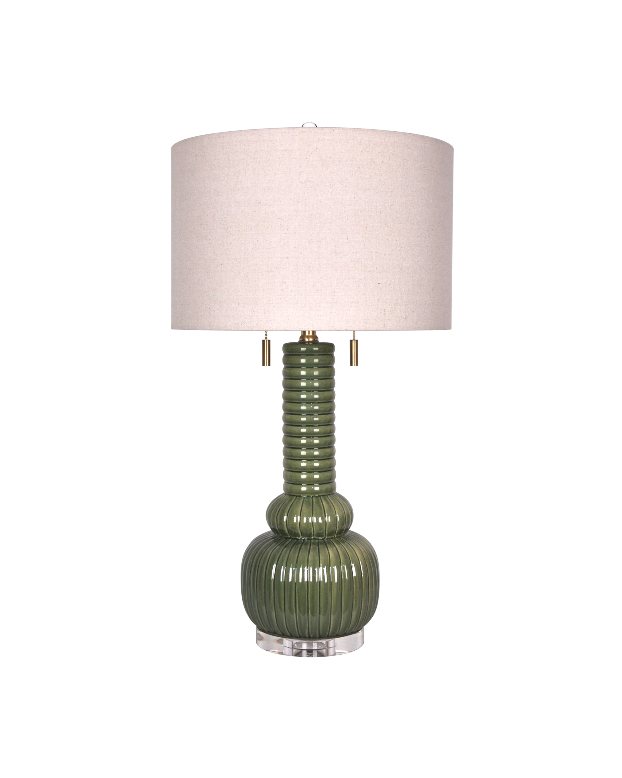 ALEX TABLE LAMP | OLIVE