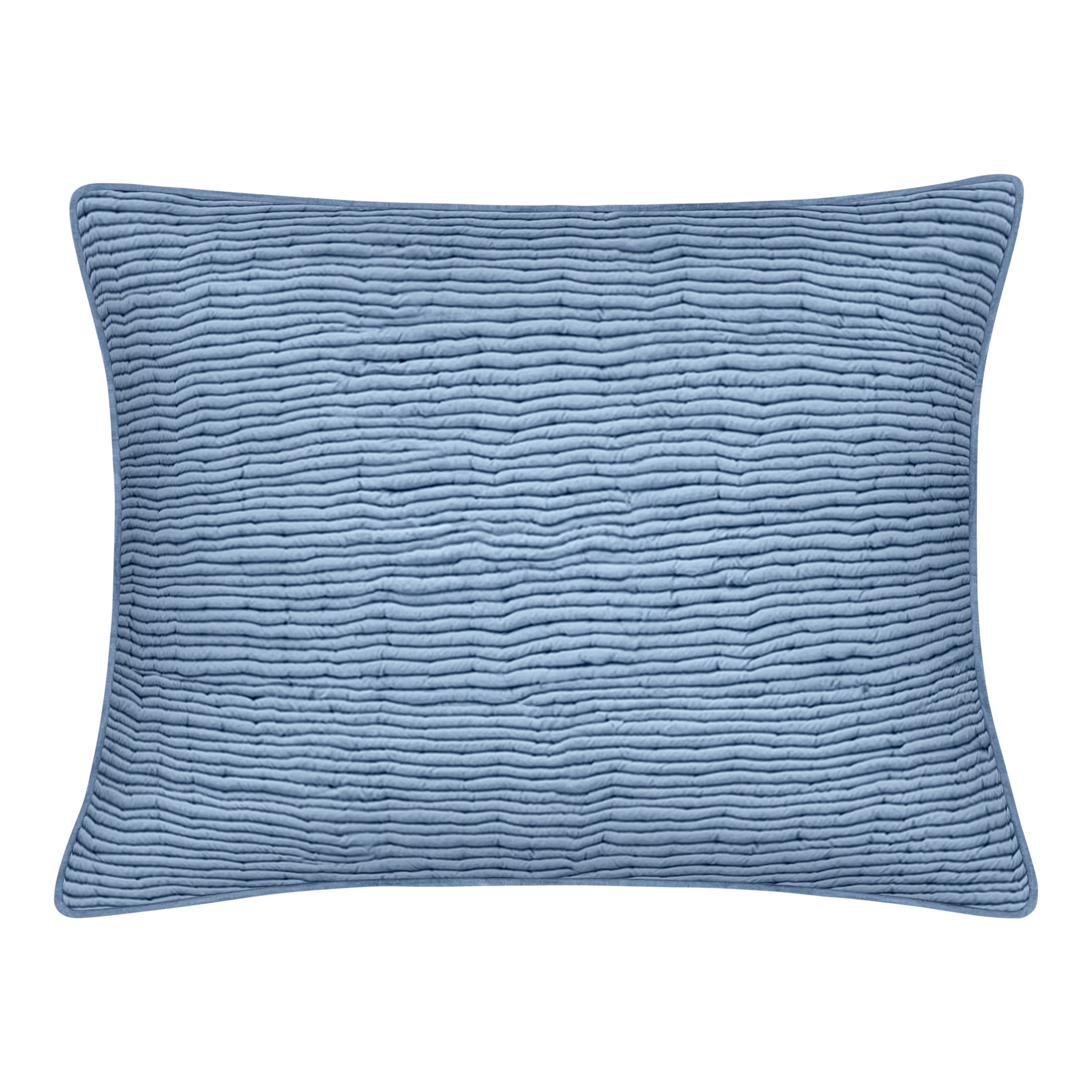 RIDGE DUTCH EURO SHAM OCEAN BLUE