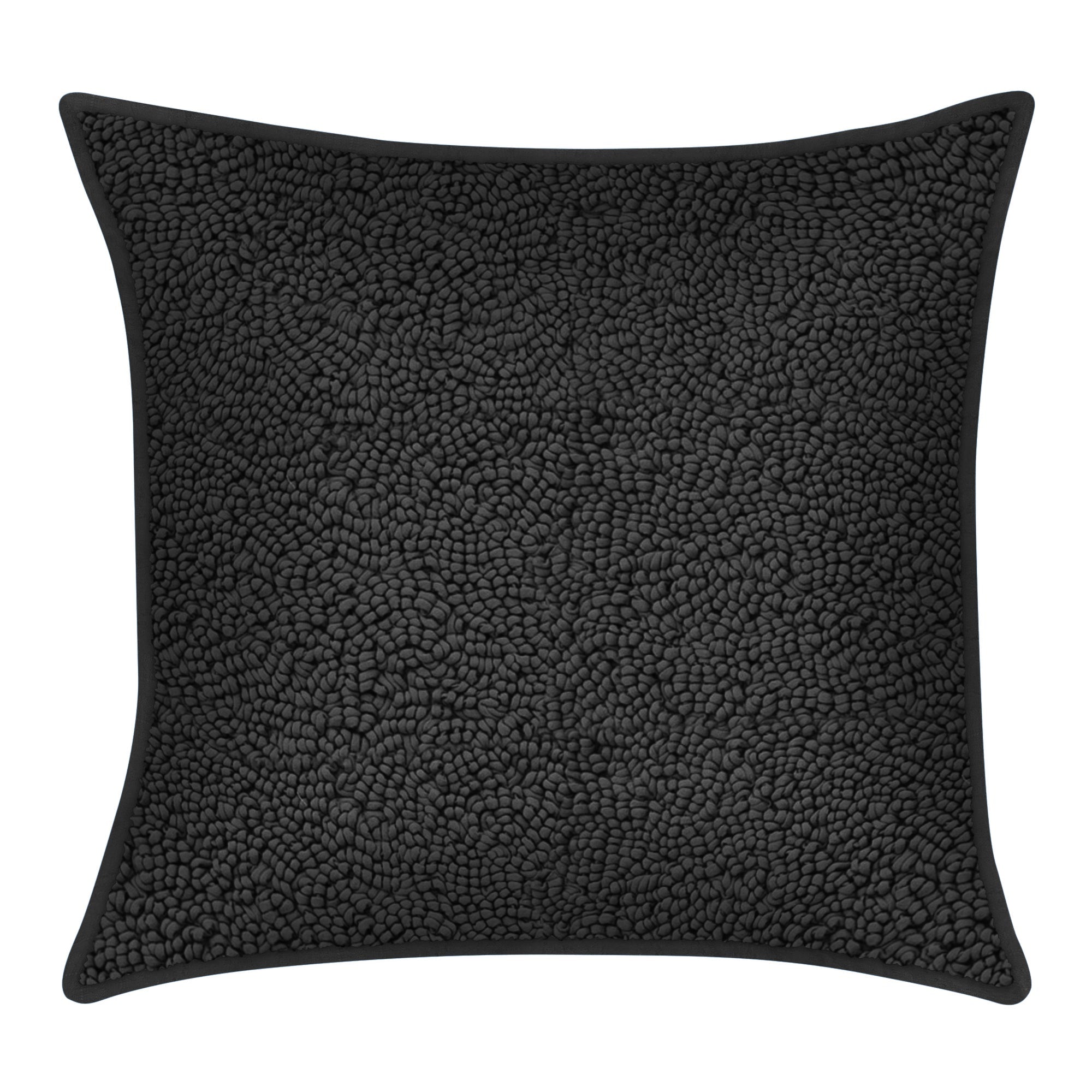 RIO 22X22 PILLOW BLACK