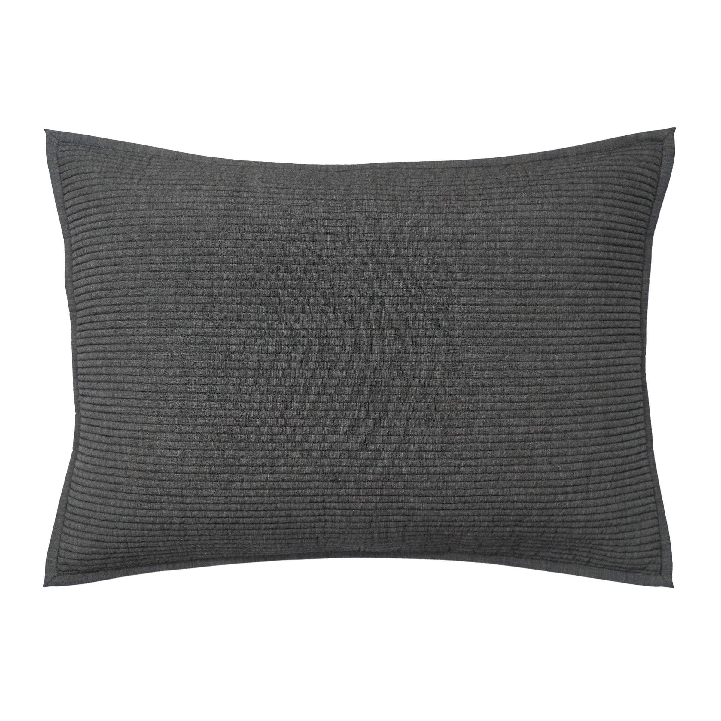SOREN STANDARD SHAM CHARCOAL
