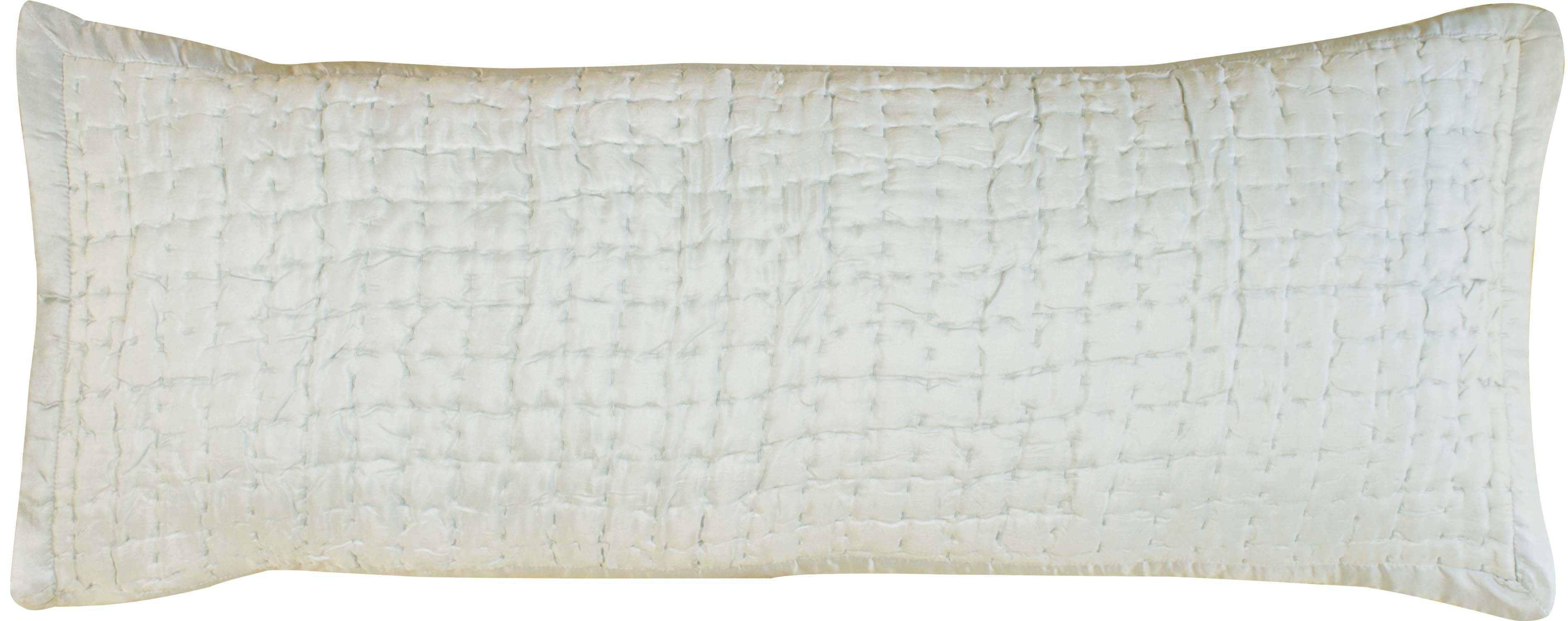 SYDNEY LUMBAR SHAM SOFT SILVER