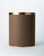 Sable Tress Bin - Brushed Brass