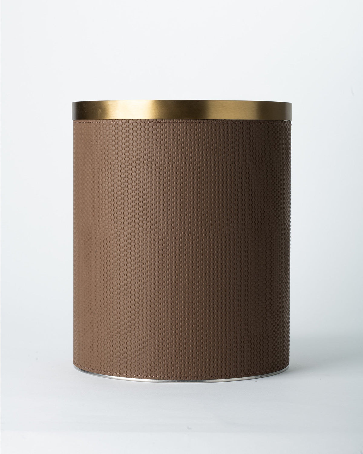 Sable Tress Bin - Brushed Brass