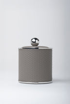 Slate Weave Bathroom Accessory Set - Brushed Brass