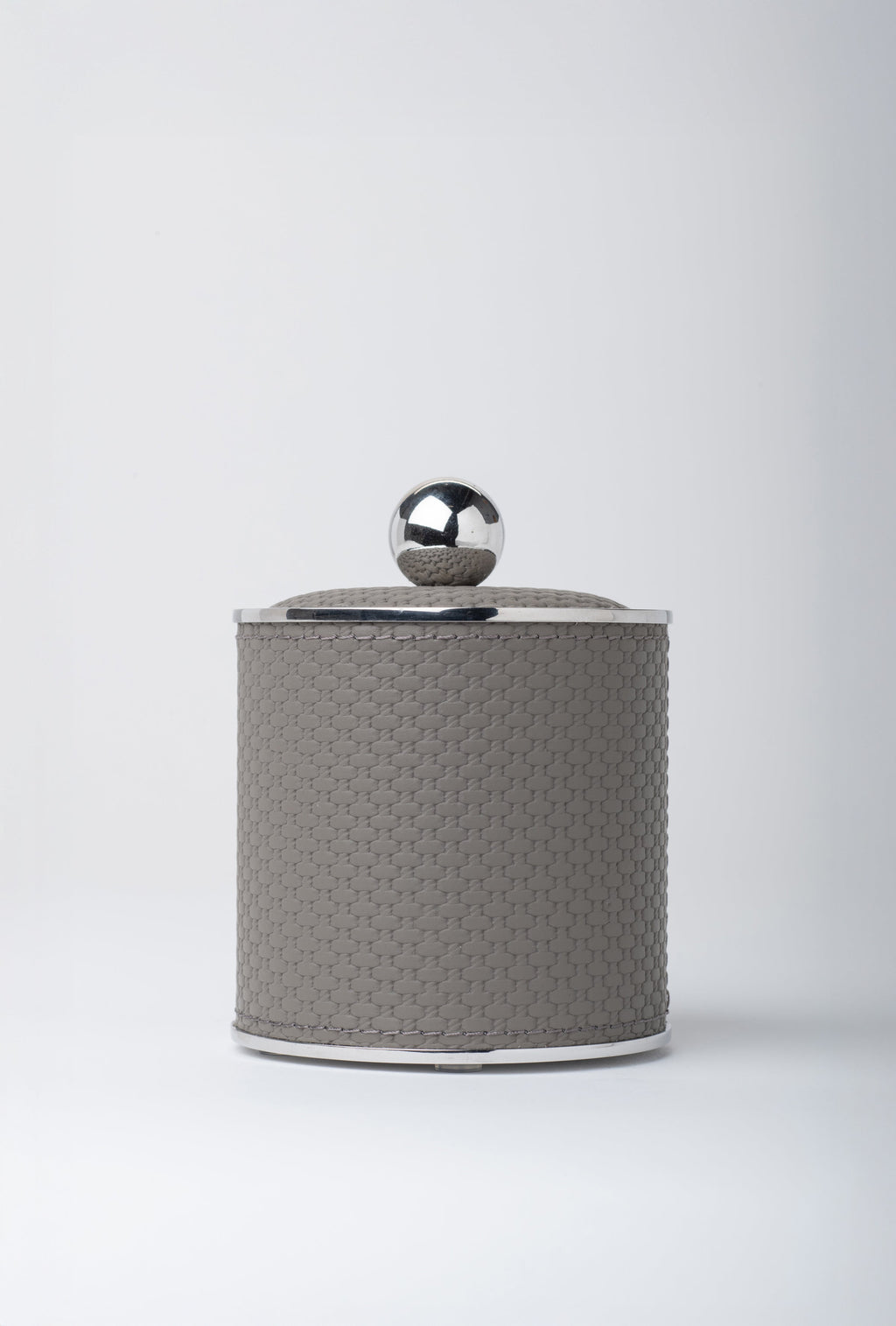 Slate Weave Tissue Box - Brushed Brass