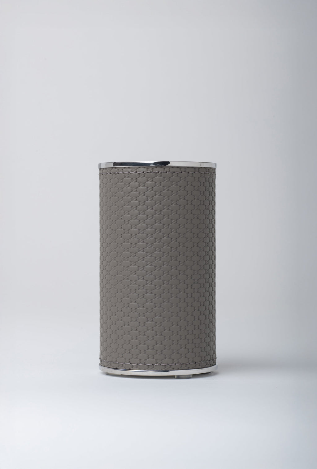 Slate Weave Tissue Box - Brushed Brass
