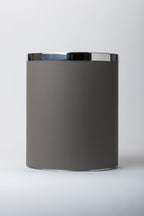 Slate Weave Trash Bin