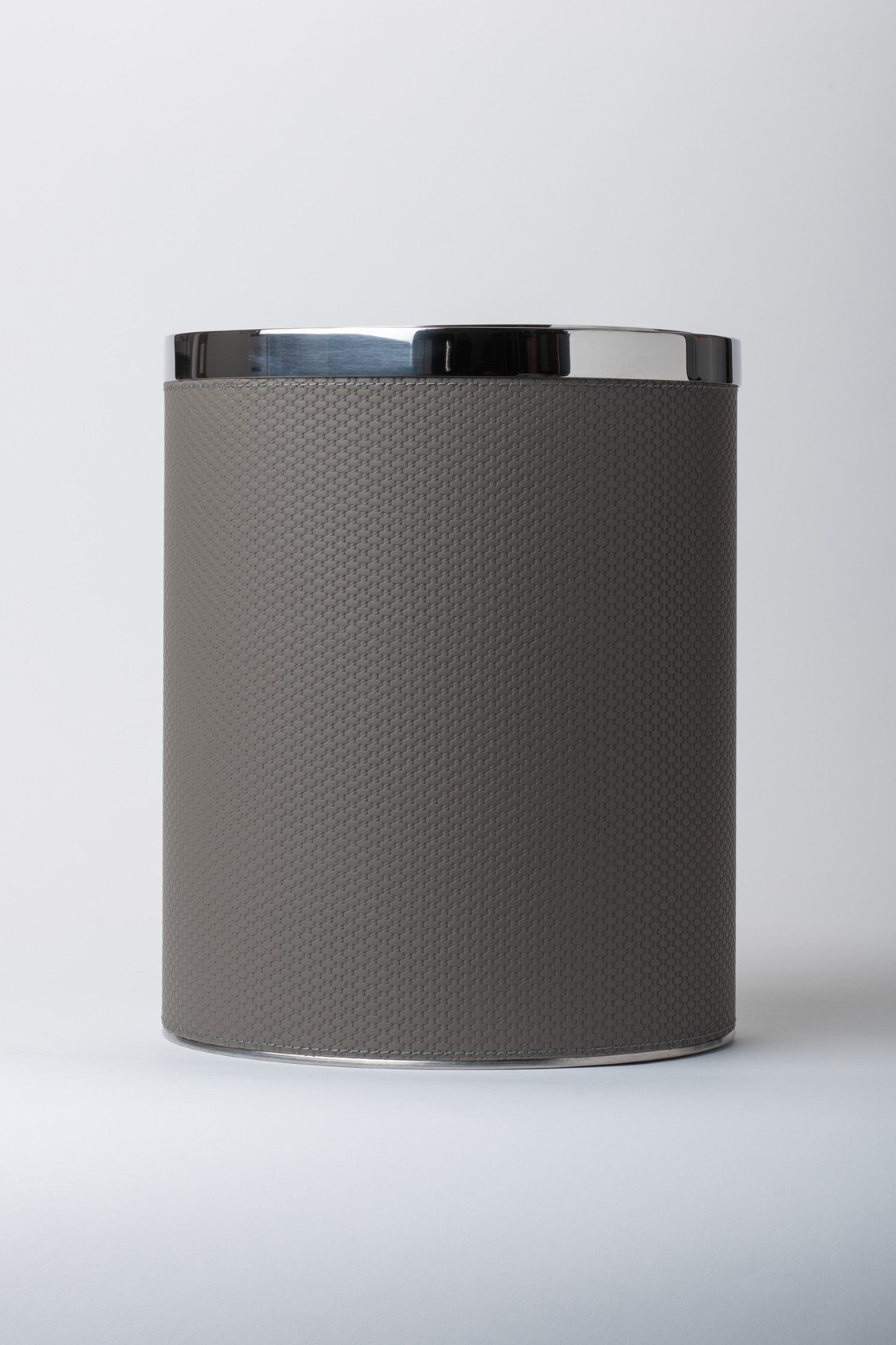 Slate Weave Tissue Box - Brushed Brass