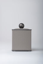 Sterling Weave Trash Bin