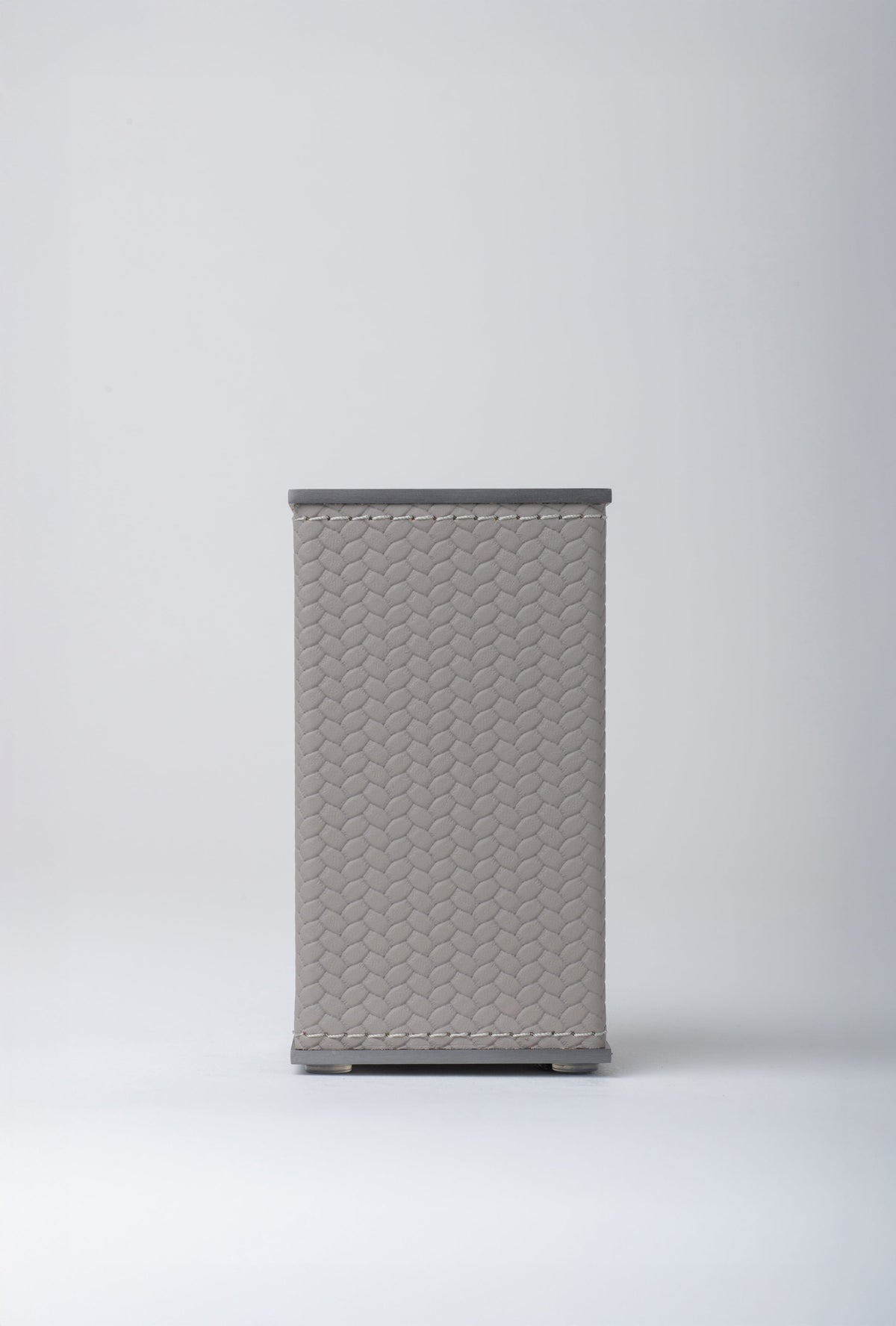 Sterling Weave Trash Bin