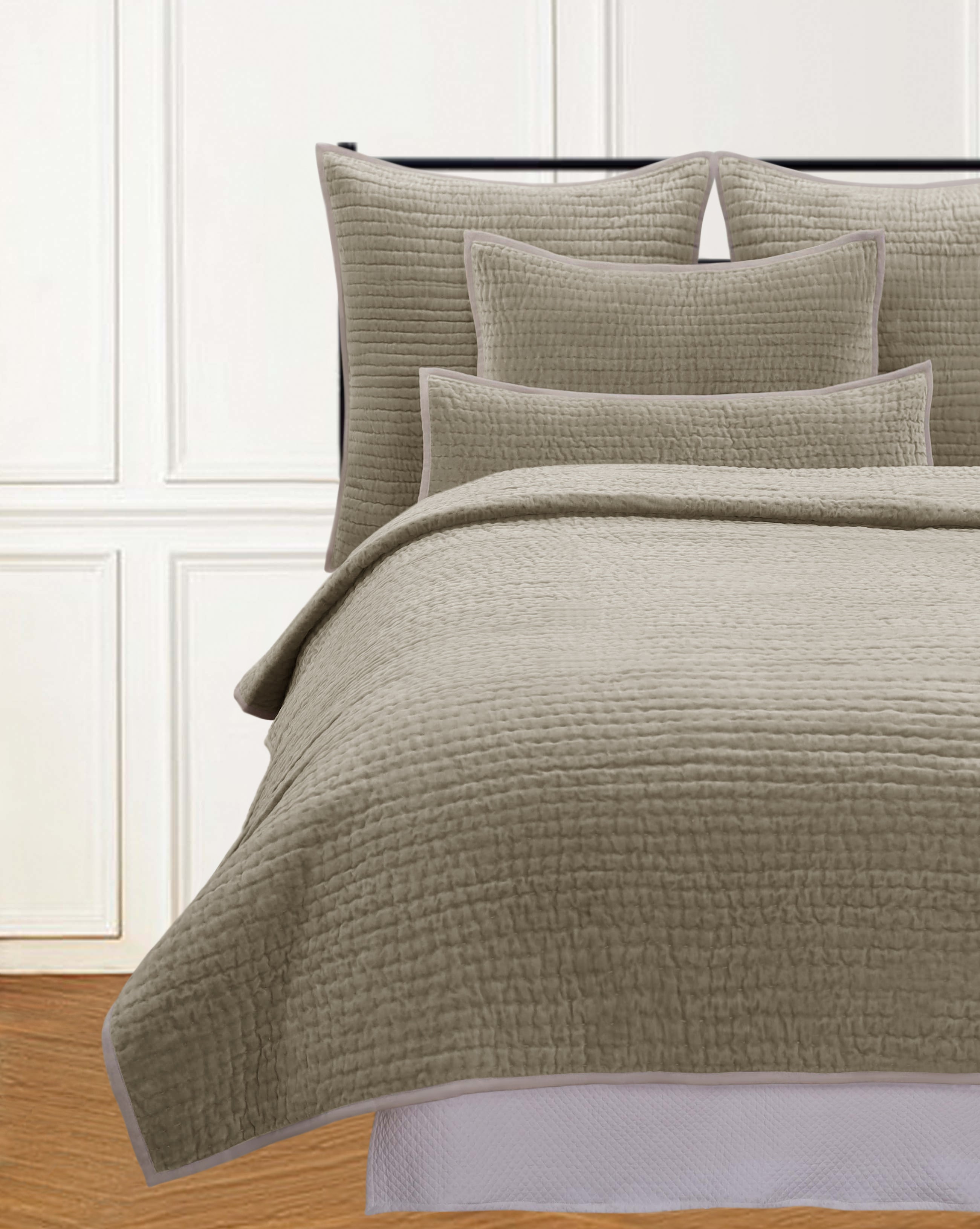 TAYLOR TWIN QUILT BEIGE