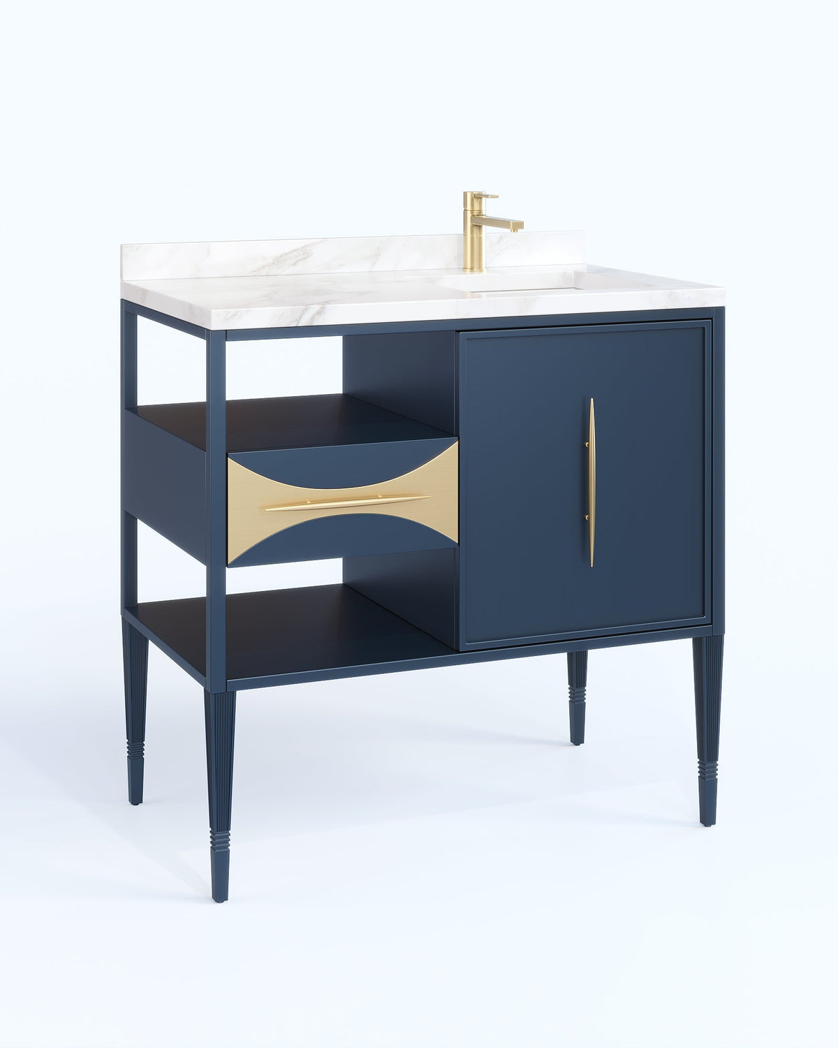 Aman Black 60 Inch